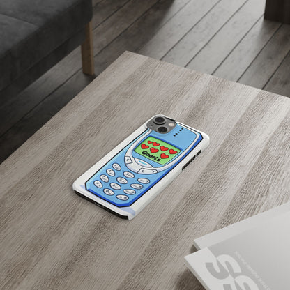 Retro Phone Slim Case | 'Goorls' Pixel Heart