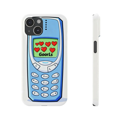Retro Phone Slim Case | 'Goorls' Pixel Heart