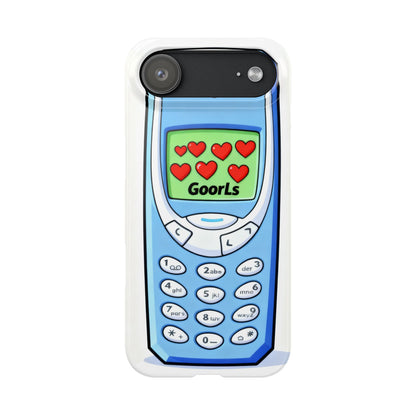 Retro Phone Slim Case | 'Goorls' Pixel Heart